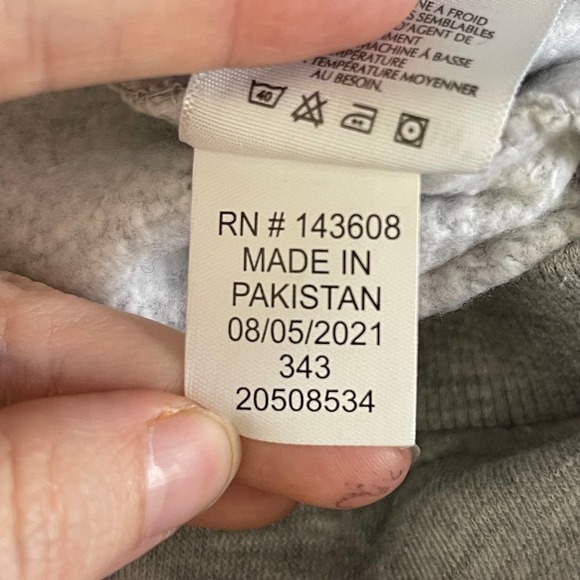 True Religion Heathered Gray Fleece Jogger Sweatpants NOWT Kids Size Medium - Picture 9 of 9